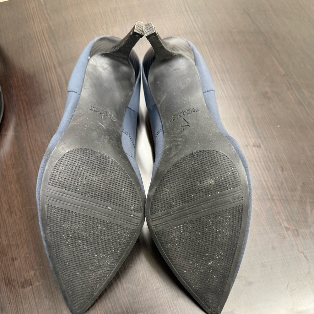 Simply Vera - Vera Wang Navy Blue shoes women’s 8 - Picture 4 of 4